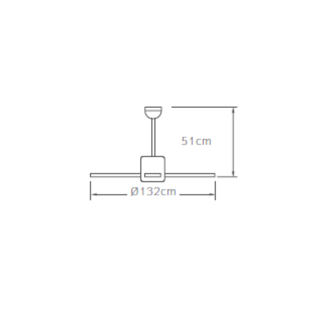Ανεμιστήρας Οροφής με Φως LED - Typhoon - LINEME- 02-00170 - Image 3