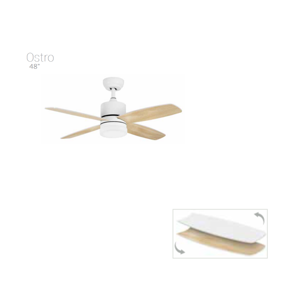 Ανεμιστήρας Οροφής με Φως LED - Ostro - LINEME - 02-00153 - Image 4