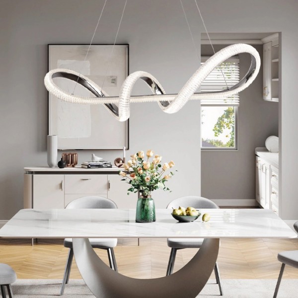 Κρεμαστό φωτιστικό LED - Inlight - 6099-Chrome - Image 3