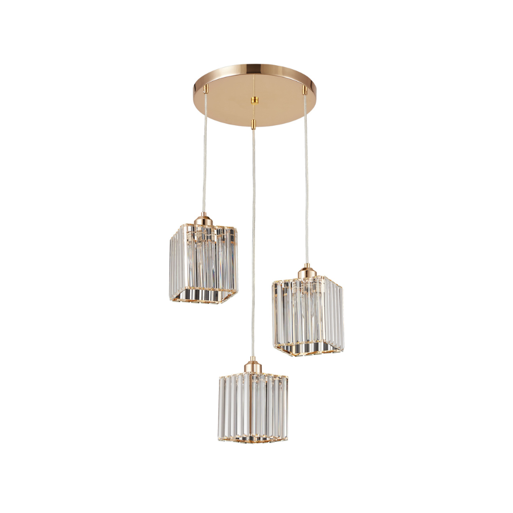 Κρεμαστό Φωτιστικό - Arlight -Κύβοι Κρυστάλλινοι - PDC 6169-3