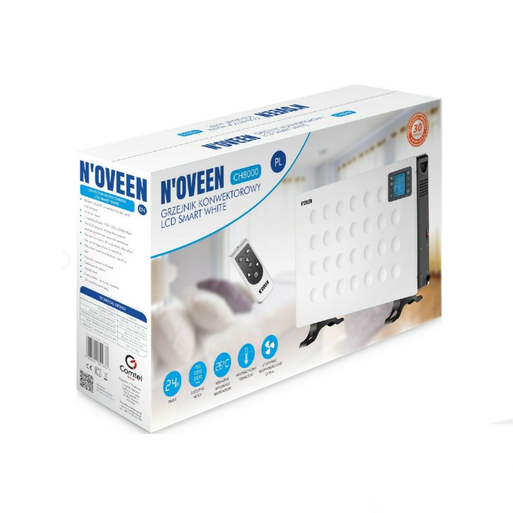 Θερμοπομπός Δαπέδου 2000W με τηλεχειρισμό - NOVEEN - CH8000 - Image 8